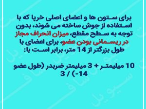 فلش کارت های مبحث 10 (نکات مهم سوالات دوره های پیشین) - آزمون نظام مهندسی عمران و معماری (نظارت - اجرا)